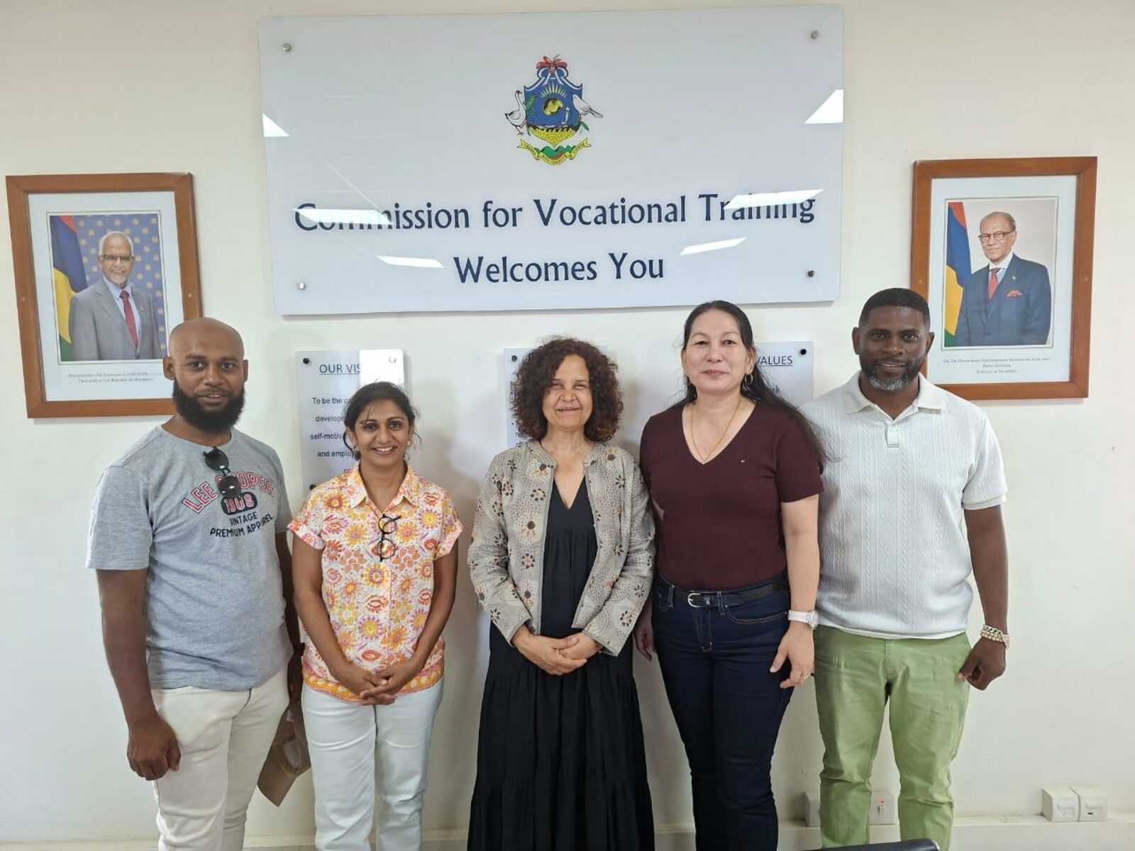 Rencontre avec les autorités à Rodrigues