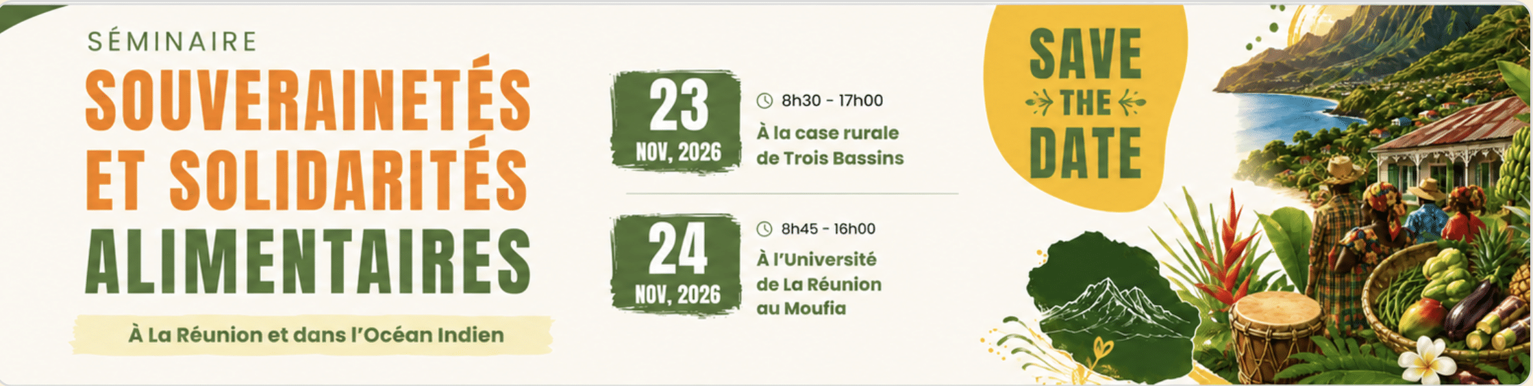 Séminaire sur les souverainetés et solidarités alimentaires